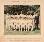 1980 Cricket 1st XI Cricket